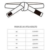 FAIXA DE JIU JITSU PRETA